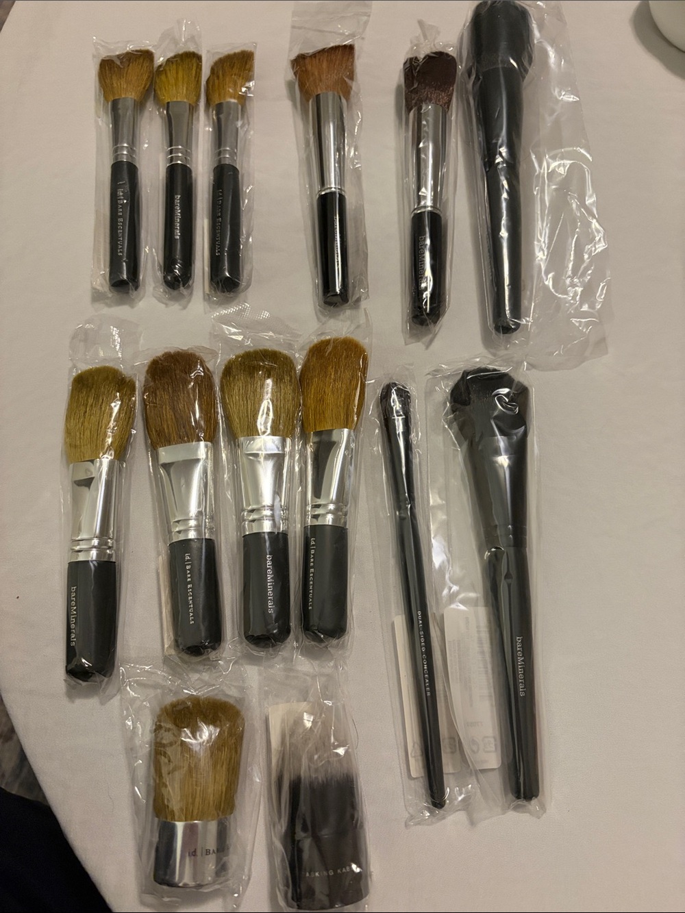Bare Minerals/Bare Escentuals Brushes. Lot of 14!!!